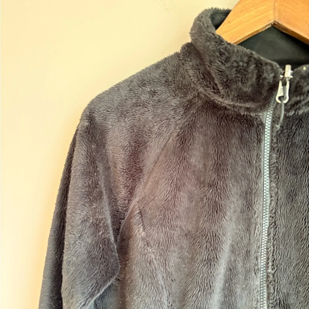 The North Face Women’s Fleece Full Zip Jacket Black Size M - Picture 2 of 6